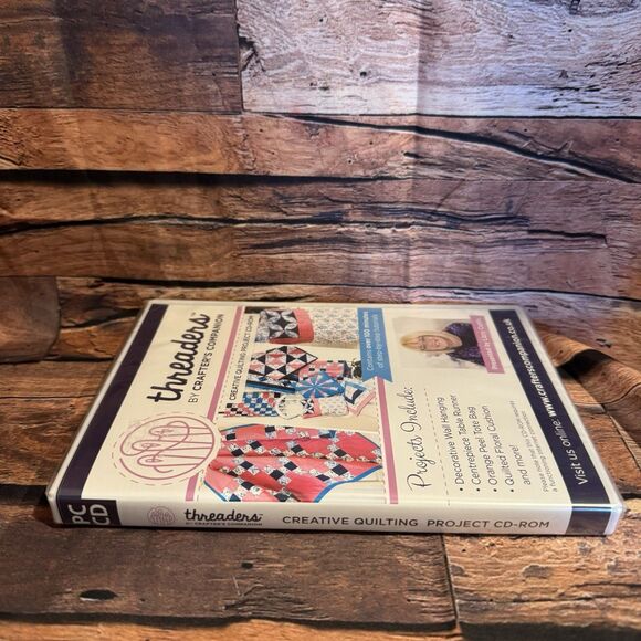 Threaders by Crafter's Companion PC CD-ROM Creative Quilting Projects Tutorials - Picture 3 of 6